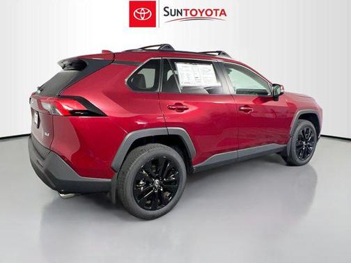 Ruby Flare Pearl 2025 Toyota RAV4 XLE Premium