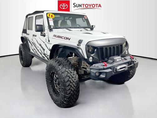 Bright White Clearcoat 2016 Jeep Wrangler Unlimited Rubicon