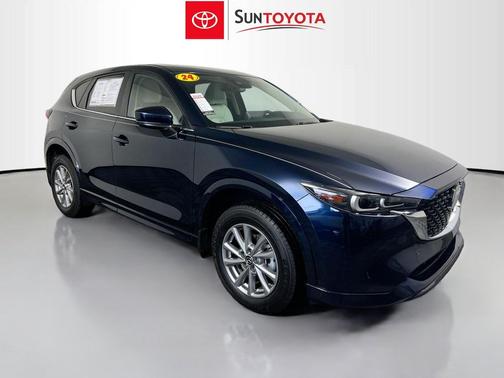 Deep Crystal Blue Mica 2024 Mazda CX-5 2.5 S Preferred Package