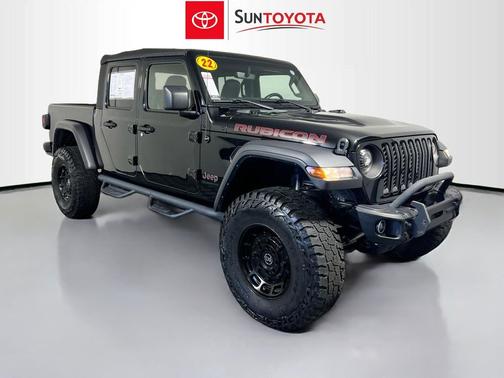 Black Clearcoat 2022 Jeep Gladiator Rubicon