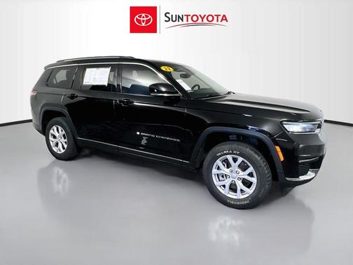 Diamond Black Crystal Pearlcoat 2022 Jeep Grand Cherokee L Limited