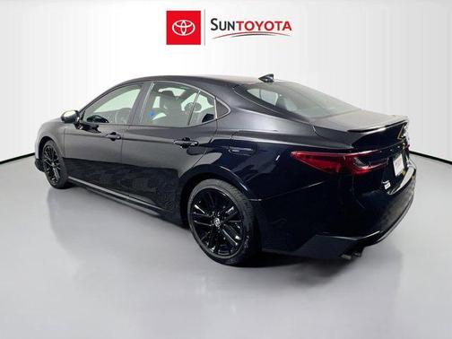 Midnight Black Metallic 2025 Toyota Camry SE