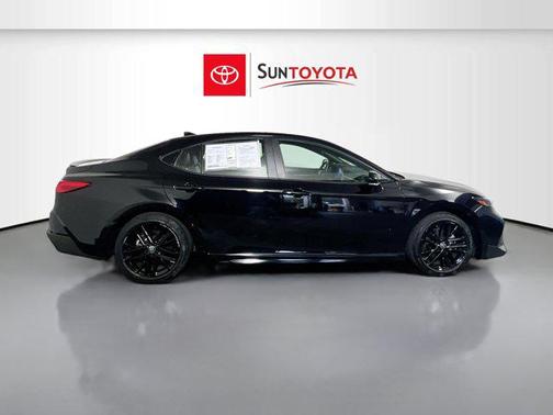Midnight Black Metallic 2025 Toyota Camry SE