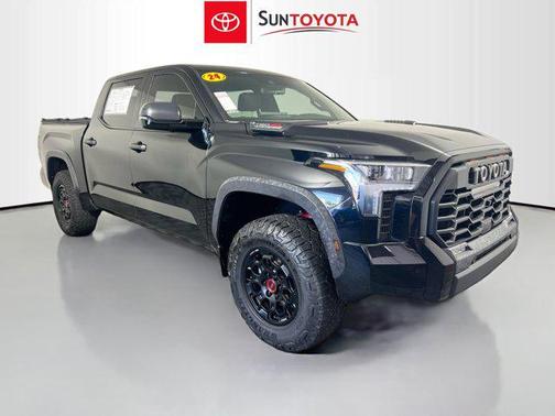Midnight Black Metallic 2024 Toyota Tundra Hybrid TRD Pro