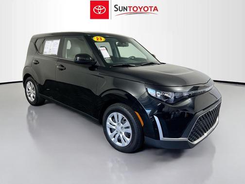 Black 2023 Kia Soul LX
