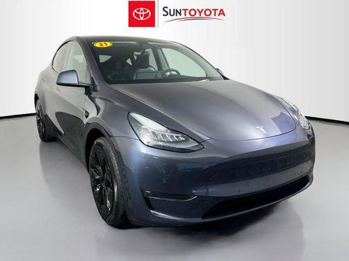 Midnight Silver Metallic 2021 Tesla Model Y Long Range Dual Motor All-Wheel Drive