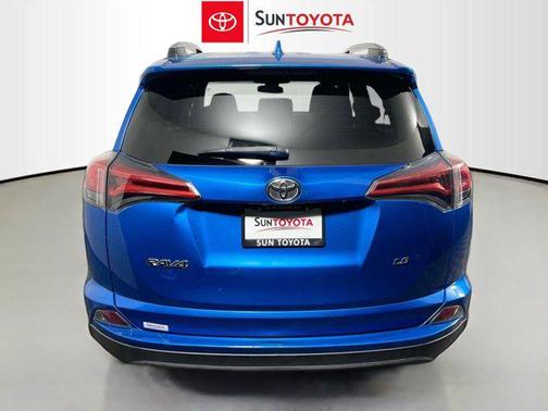 Electric Storm Blue 2018 Toyota RAV4 LE