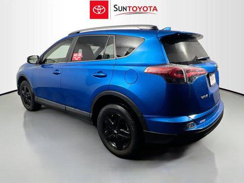 Electric Storm Blue 2018 Toyota RAV4 LE