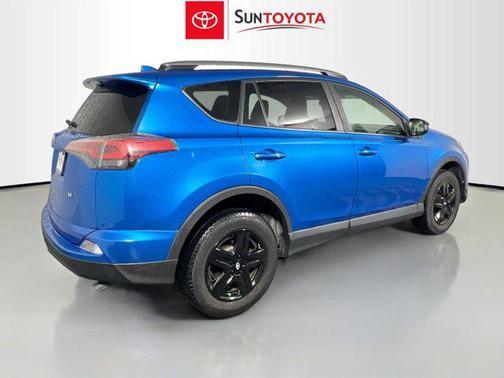 Electric Storm Blue 2018 Toyota RAV4 LE