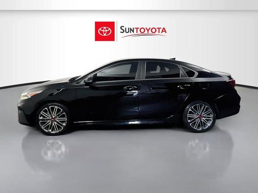 Aurora Black 2023 Kia Forte GT