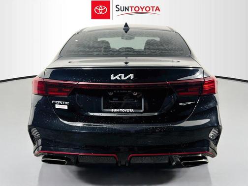 Aurora Black 2023 Kia Forte GT