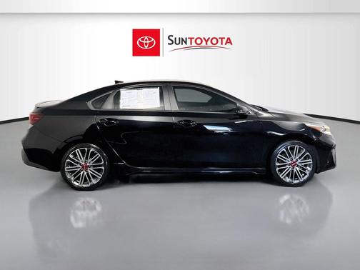 Aurora Black 2023 Kia Forte GT