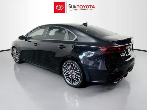 Aurora Black 2023 Kia Forte GT