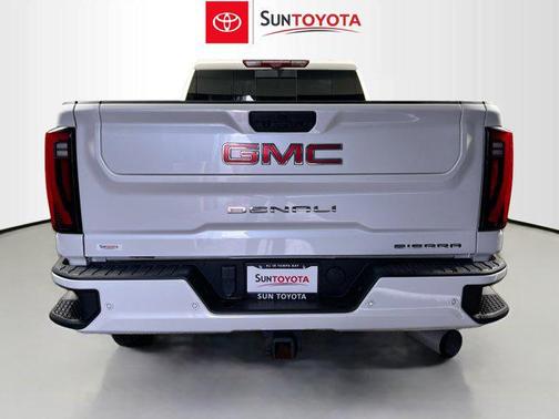 White Frost Tricoat 2024 GMC Sierra 3500 Denali