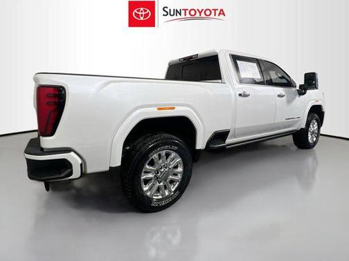 White Frost Tricoat 2024 GMC Sierra 3500 Denali