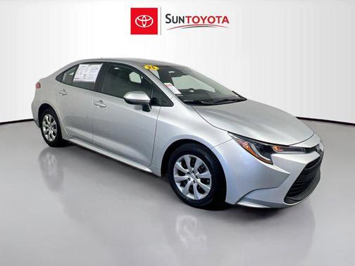 Classic Silver Metallic 2025 Toyota Corolla LE