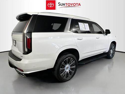 Crystal White Tricoat 2022 Cadillac Escalade Premium Luxury
