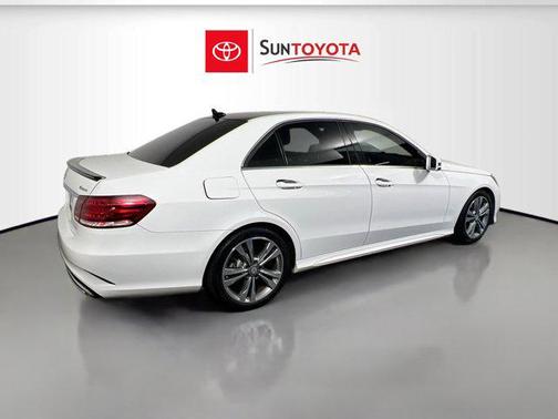 Polar White 2014 Mercedes-Benz E-Class 4MATIC