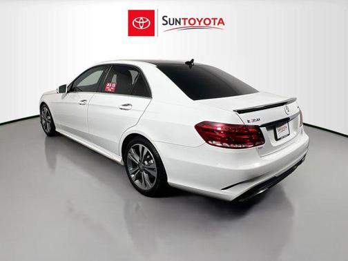 Polar White 2014 Mercedes-Benz E-Class 4MATIC