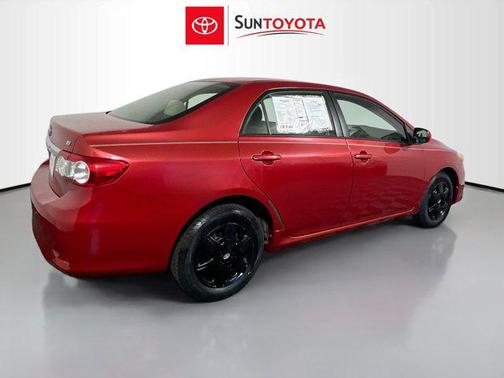 Barcelona Red Metallic 2011 Toyota Corolla LE