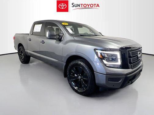 Gun Metallic 2023 Nissan Titan SV