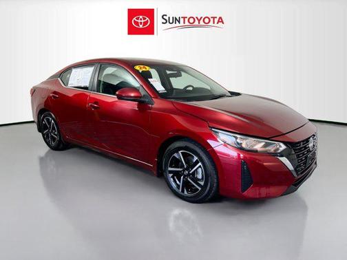 Scarlet Ember Tintcoat 2024 Nissan Sentra SV