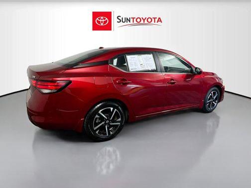 Scarlet Ember Tintcoat 2024 Nissan Sentra SV