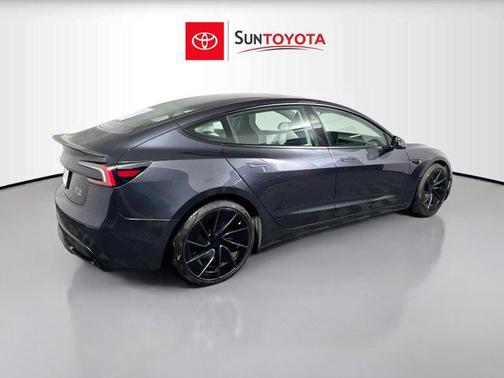 Stealth Gray 2024 Tesla Model 3 Performance