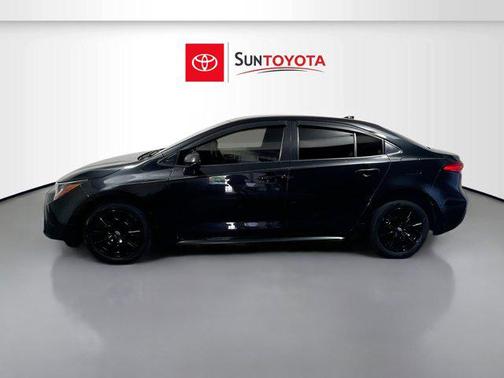 Black Sand Pearl 2022 Toyota Corolla LE