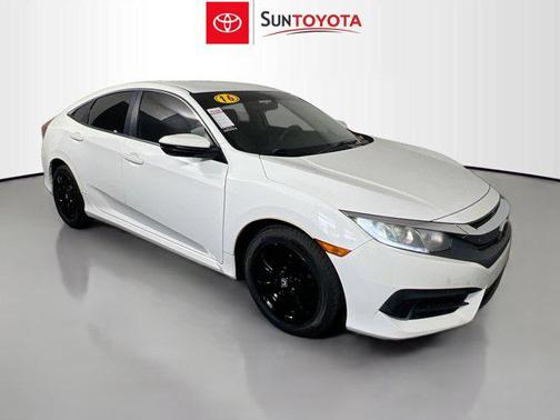 Taffeta White 2016 Honda Civic LX