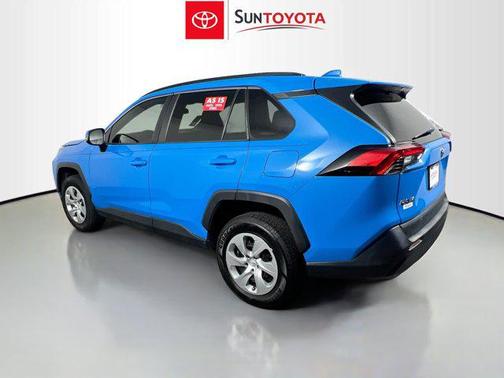 Blue Flame 2019 Toyota RAV4 LE