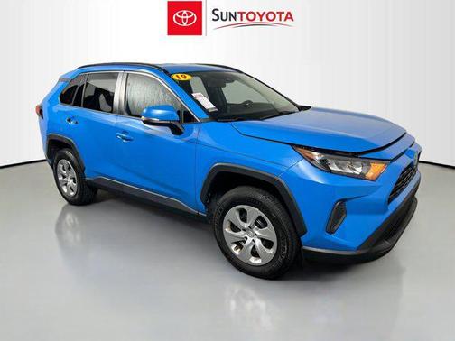 Blue Flame 2019 Toyota RAV4 LE