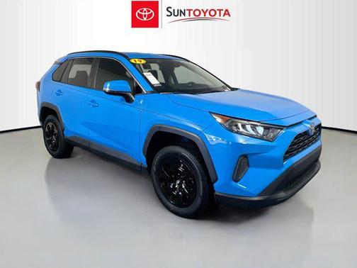 Blue Flame 2019 Toyota RAV4 LE