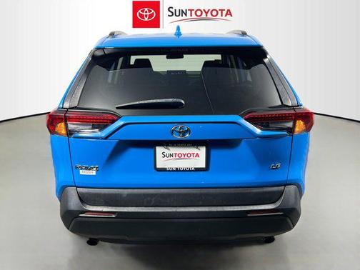Blue Flame 2019 Toyota RAV4 LE