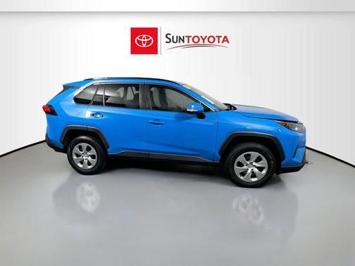 Blue Flame 2019 Toyota RAV4 LE