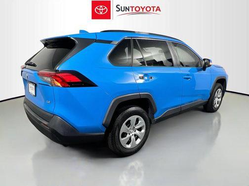 Blue Flame 2019 Toyota RAV4 LE