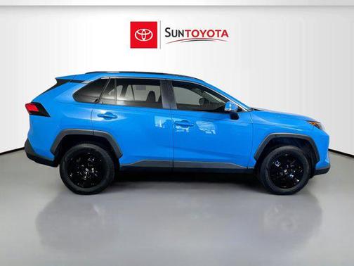 Blue Flame 2019 Toyota RAV4 LE