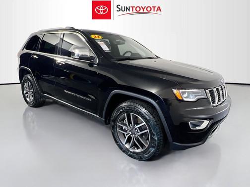 Diamond Black Crystal Pearlcoat 2022 Jeep Grand Cherokee Limited