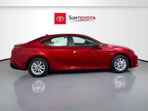 Supersonic Red 2026 Toyota Camry LE