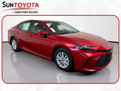 Supersonic Red 2026 Toyota Camry LE