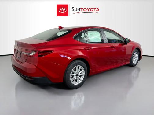 Supersonic Red 2026 Toyota Camry LE