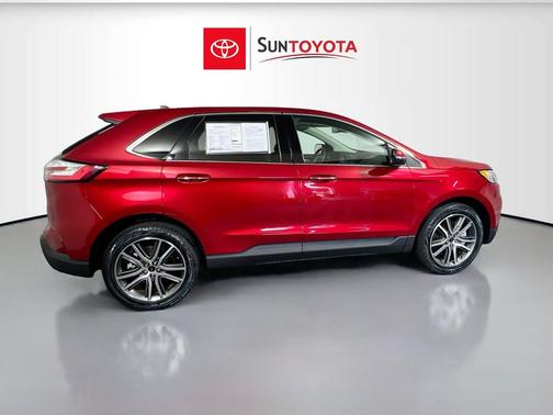 RAPID RED TINTED CC 2024 Ford Edge Titanium