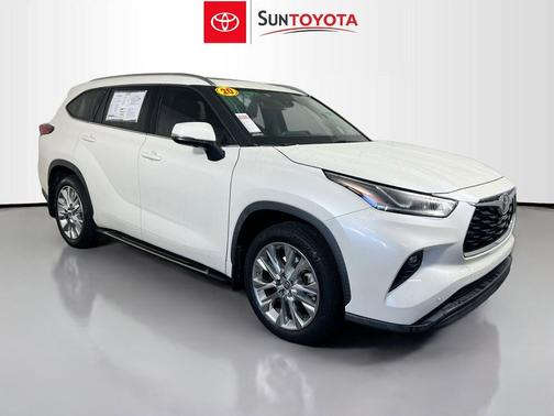 Blizzard Pearl 2020 Toyota Highlander Limited