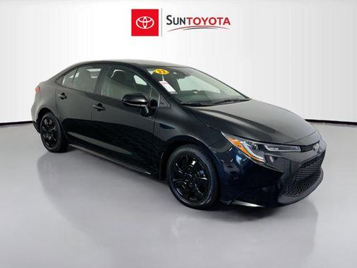 Black Sand Pearl 2022 Toyota Corolla LE