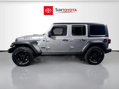 Billet Silver Metallic Clearcoat 2021 Jeep Wrangler Willys