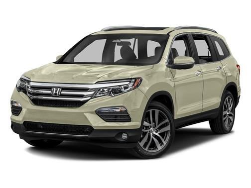 White Diamond Pearl 2016 Honda Pilot Touring