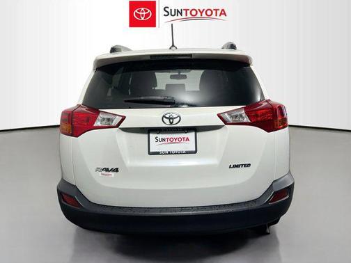 Blizzard Pearl 2015 Toyota RAV4 Limited