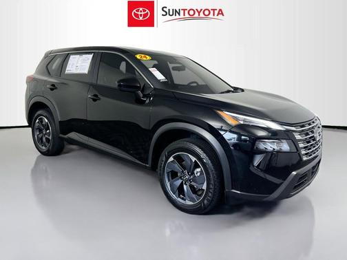 Super Black 2024 Nissan Rogue SV