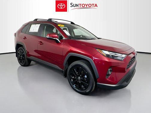 Ruby Flare Pearl 2025 Toyota RAV4 XLE Premium