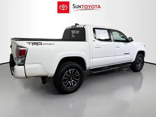White 2022 Toyota Tacoma TRD Sport